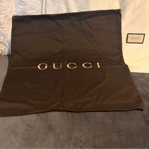 Gucci Black Dust Bag